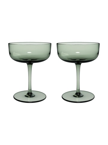 like. by Villeroy & Boch 2er Set Sektschalen / Dessertschalen Like Glass 100 ml in Sage