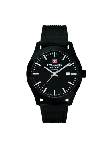 Swiss Military Quarzuhr 7055.1877SAM in Schwarz