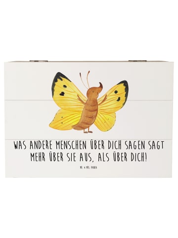 Mr. & Mrs. Panda Holzbox Mobbing bewältigen Selbstwert mit Spruch in Weiß