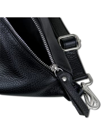 Florence Florence Gürteltasche Leder schwarz ca. 37cm breit