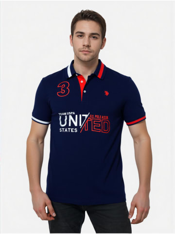 U.S. Polo Assn. Poloshirt in dunkelblau