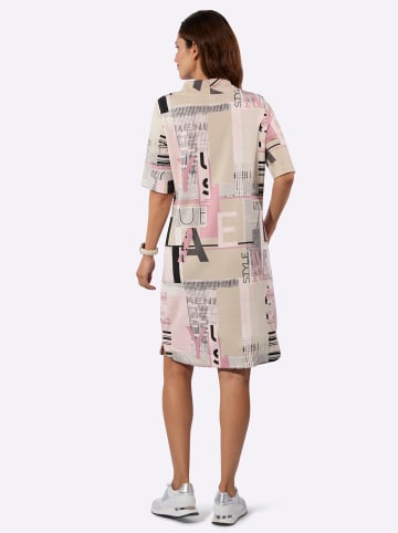 WITT WEIDEN Shirtkleid in hortensie-sand-bedruckt