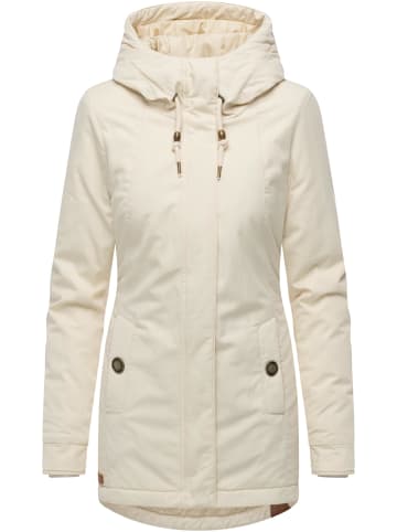 ragwear Winterjacke Monadena Parka YOUMODO in Ecru
