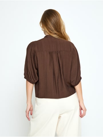 minus Blouse in Chestnut