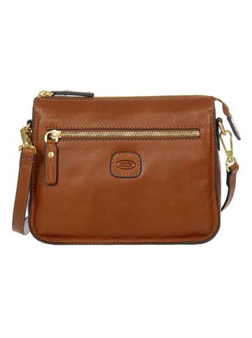 BRIC`s Volterra Umhängetasche Leder 23 cm tobacco