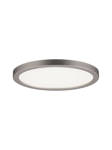 paulmann LED Einbaustrahler Panel Areo rund dimmbar in Nickel matt - Ø120mm