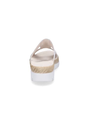 Gabor Fashion Keil-Pantolette in Weiß