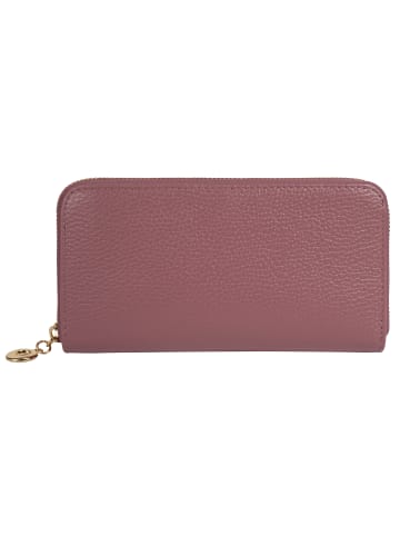 Cluty Geldbörse echt Leder in rosa