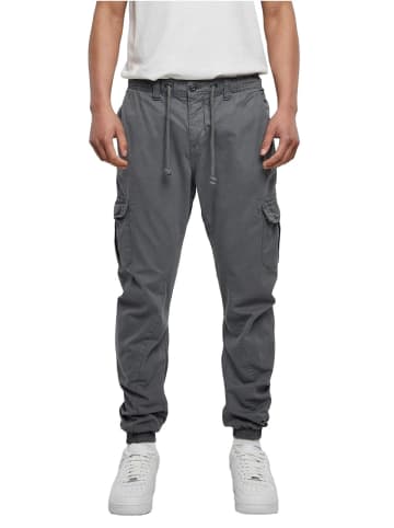 Urban Classics Jogginghose CARGO JOGGING PANTS regular/straight in Grau