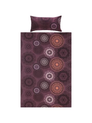 Erwin Müller Single-Jersey Bettwäsche Sparpaket 4-tlg. in aubergine