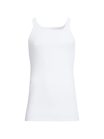 Con-ta Baumwolle, Feinripp Unterhemd 4er-Pack in weiß