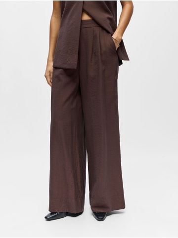 Object Wide Leg Hose in Seal Brown