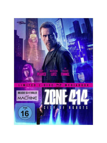 WVG Medien Zone 414 City of Robots Limitiertes Blu-ray Mediabook ab 16 Jahre