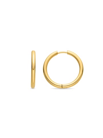 Luxenter Ohrringe Basem mit 18 Karat Gelbgold-Finish – BASEM