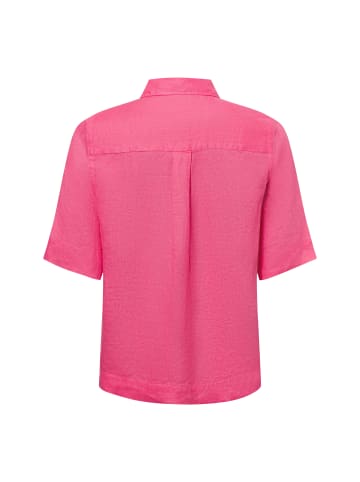 Franco Callegari Leinenbluse in pink - 0052