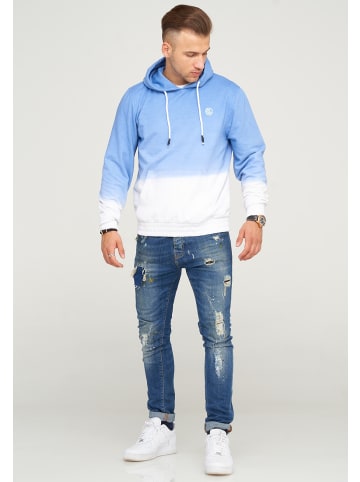 SOULSTAR Hoodie SAN MARINO in Blau