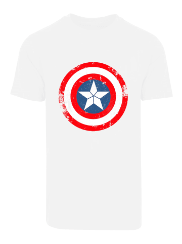 F4NT4STIC T-Shirt Marvel Captain America Civil War Schild in weiß