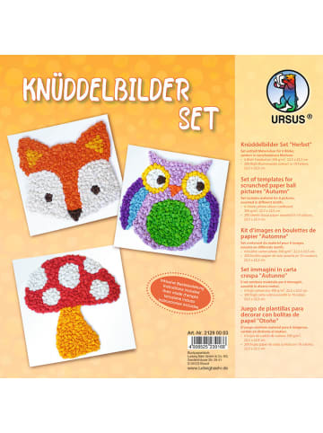 URSUS Knüddelbilder Set Herbst - ab 3 Jahren