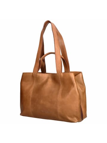 The Chesterfield Brand Gail - Shopper Leder 36.5 cm (black) in cognac