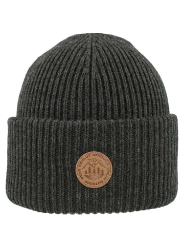 Eisglut Strickmütze in grau