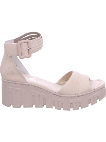 rieker Keilsandalette in beige