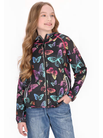 myMo Girls Jacket in Black Multicolor