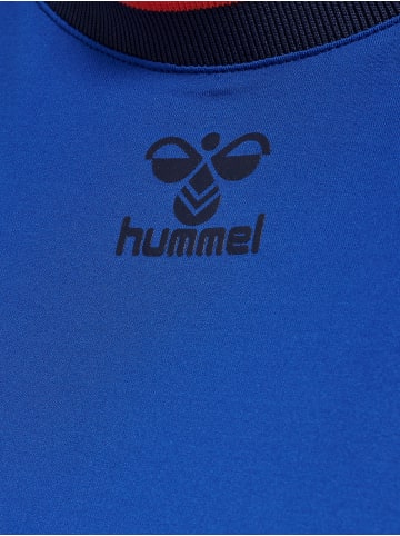 Hummel Hummel T-Shirt Hmlpro Multisport Damen Feuchtigkeitsabsorbierenden in SURF THE WEB/MARITIME BLUE