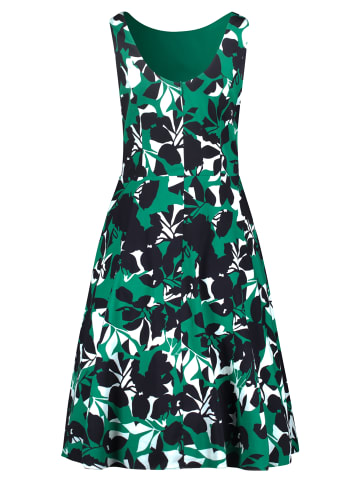 Vera Mont Cocktailkleid ohne Arm in Dark Blue/Green