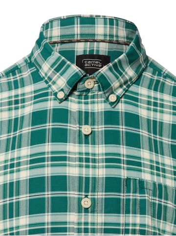 Camel Active Hemd in grün ecru - 0001