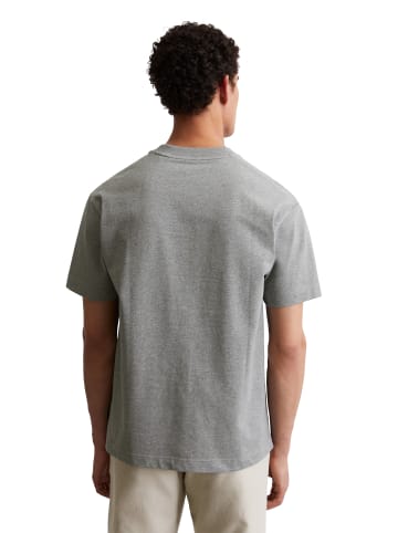 Marc O'Polo T-Shirt relaxed in grey melange