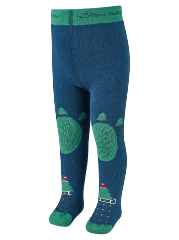 Sterntaler Krabbelstrumpfhose Tannenbaum in helles blau