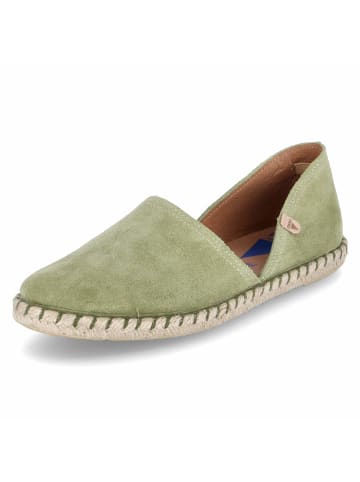 Verbenas Slipper in grün