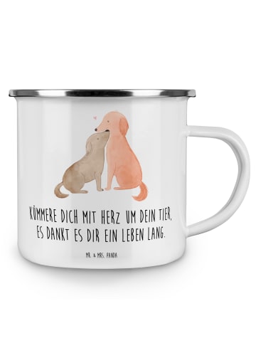 Mr. & Mrs. Panda Pott Haustiere pflegen mit Spruch in Weiß
