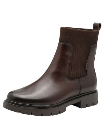 Tamaris WIDE FIT Chelsea Boot in MOCCA