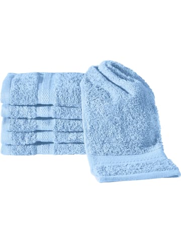 REDBEST Frottier Gästetuch 6er-Pack Chicago in hellblau