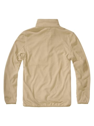 Brandit Half-Zip in camel