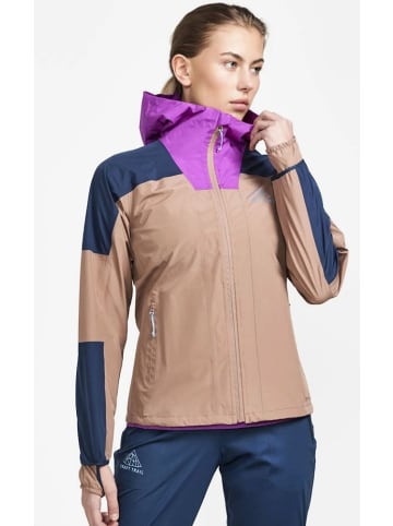 Craft Trainingsjacke in Braun