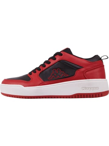 Kappa Sneaker "Low Cut Sneaker" in Rot