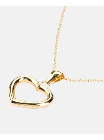 Vanlere Halskette mit Anhänger aus 375 Gelbgold Herz-Design