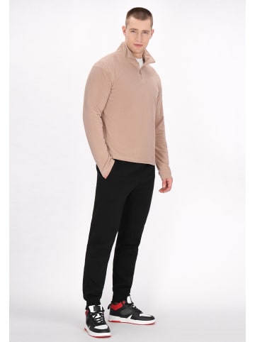 MO Herren Fleecepullover in Beige
