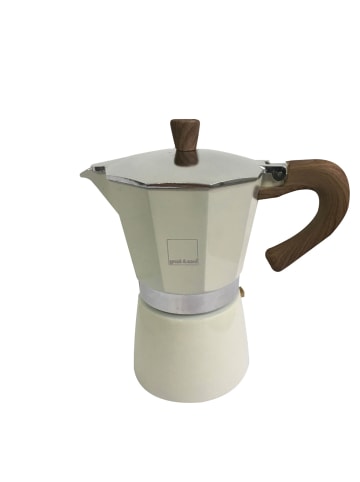 Gnali&Zani GNALI & ZANI | Espressokocher, VENEZIA, creme, 9 T