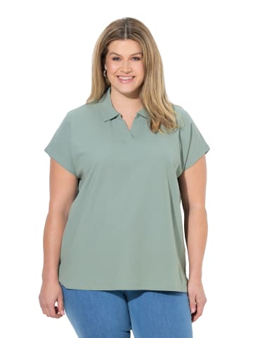 Ulla Popken Poloshirt in mintgrün