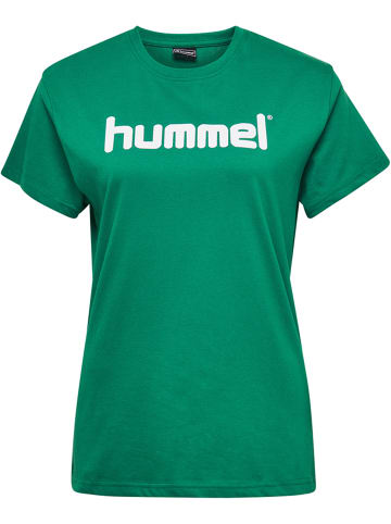 Hummel Hummel T-Shirt Hmlgo Multisport Damen in EVERGREEN