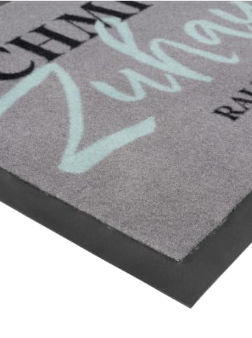 Ralf Schmitz Ralf Schmitz Fußmatte Schmitzen Zuhause Türmatte 39 x 58 cm in grau
