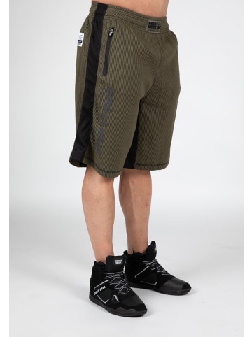 Gorilla Wear Shorts - Augustine Old School - Armeegrün