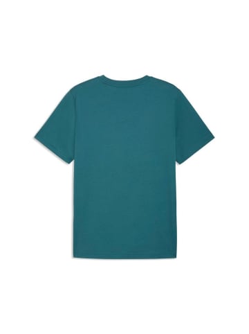 Puma T-Shirt "Graphics 2 Color Small NO. 1 Logo Tee" in Grün