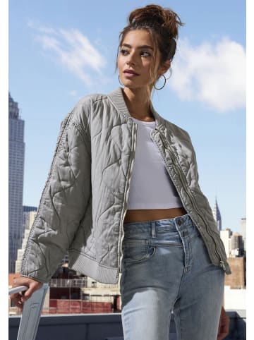 LASCANA Steppjacke in grau