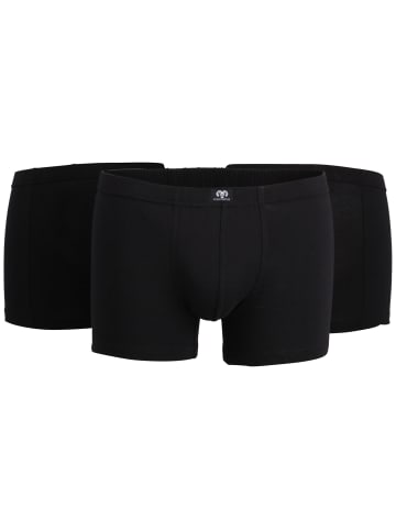 CECEBA Baumwolle, Single-Jersey Bio Pants 3er-Pack in schwarz