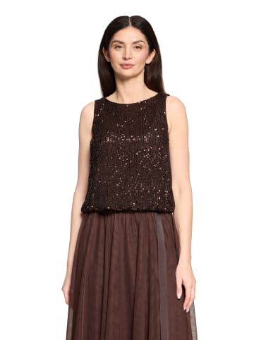 Vera Mont Bluse in schoko - 0002