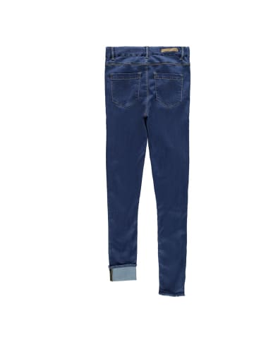 name it High Waist Skinny Fit Mädchen Jeans in Blau